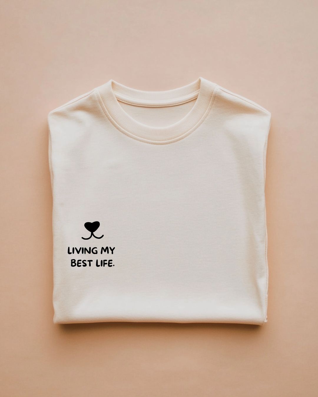 Limited | Organic T-Shirt 'coffee, brunch & dogs'