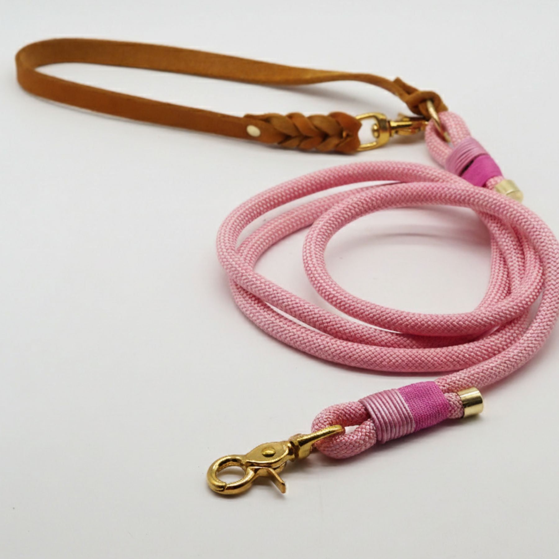 B:Ware | Tauleine mit Lederhandschlaufe 'Rosy & Pink'