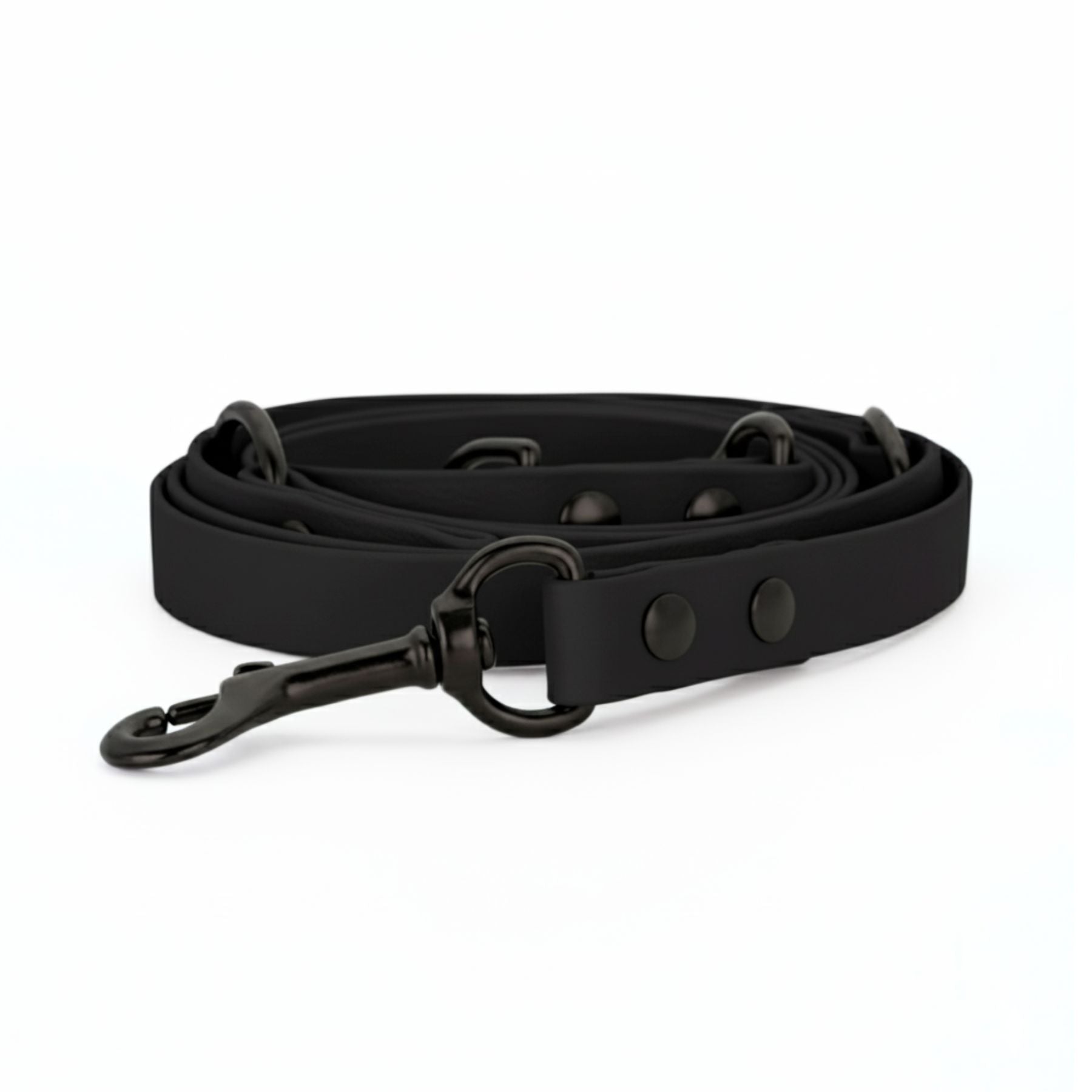 Hundeleine aus Biothane® 'All Black'