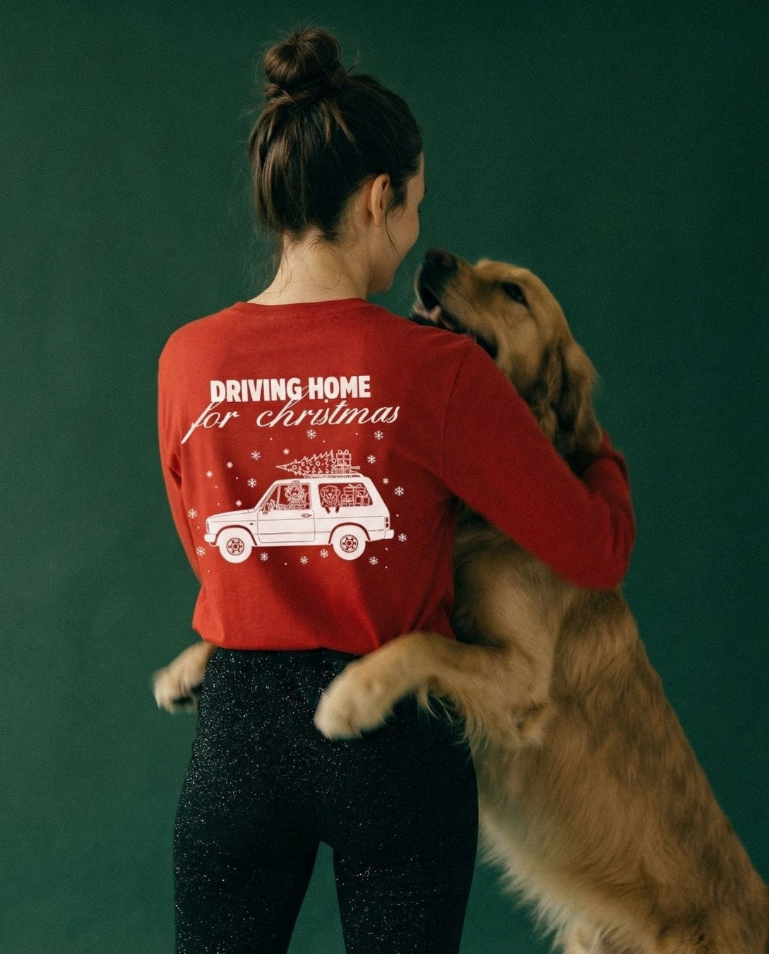 Limited | Organic Longsleeve 'DRIVING HOME for christmas'