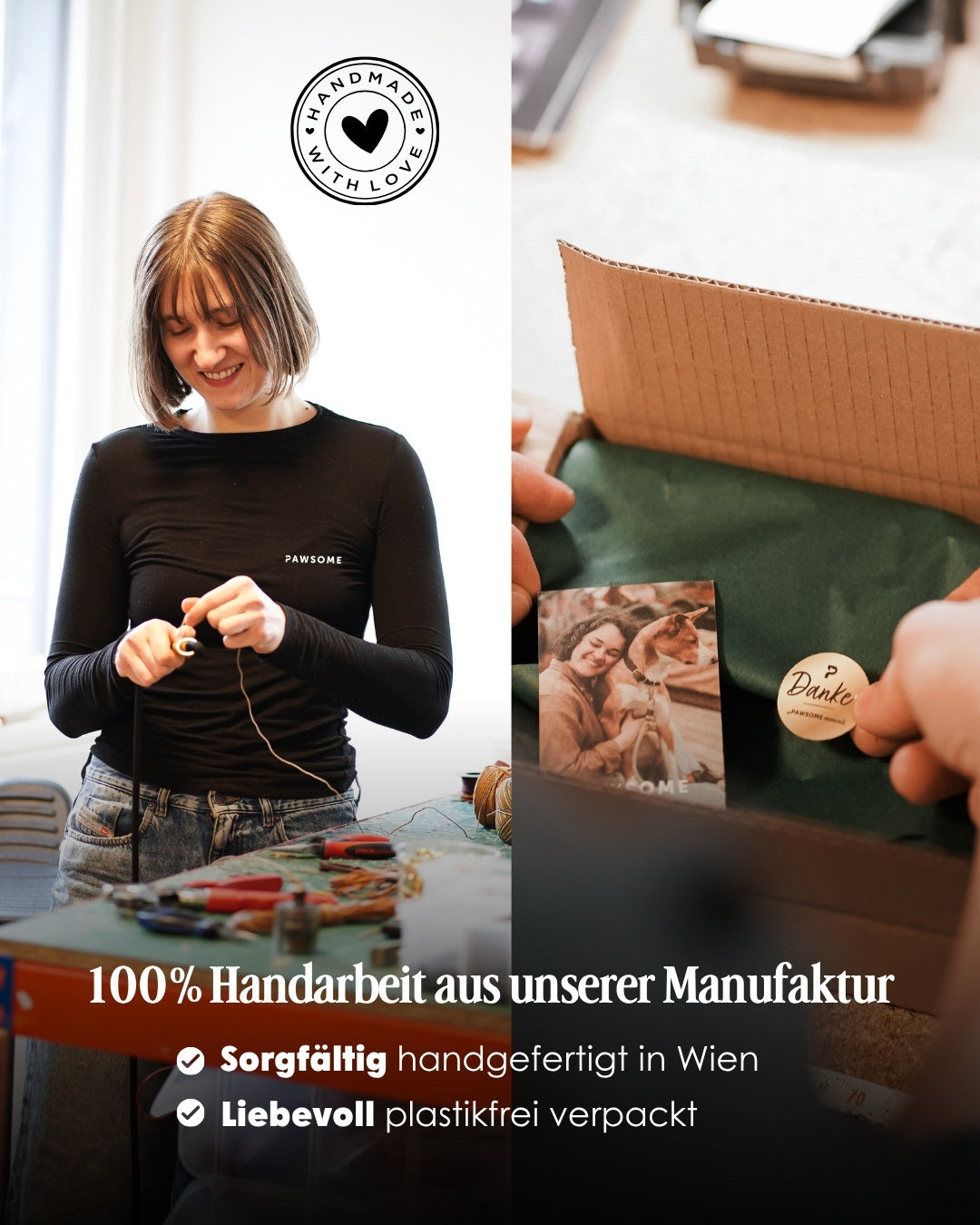 Verbindungsteil aus Leder für mehrere Hunde an einer Leine (1 Stück)