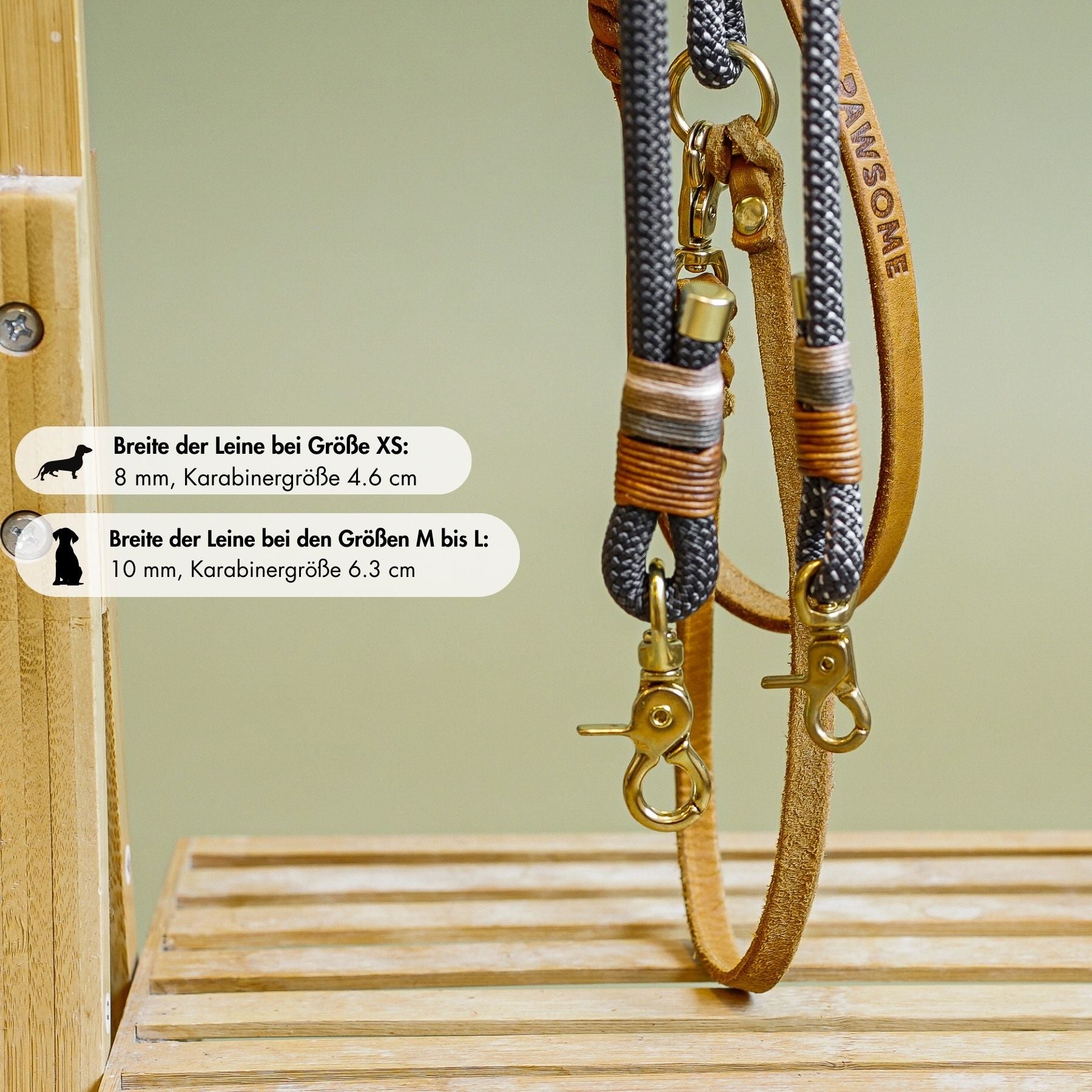 Set | Halsband & Leine 'Vienna'