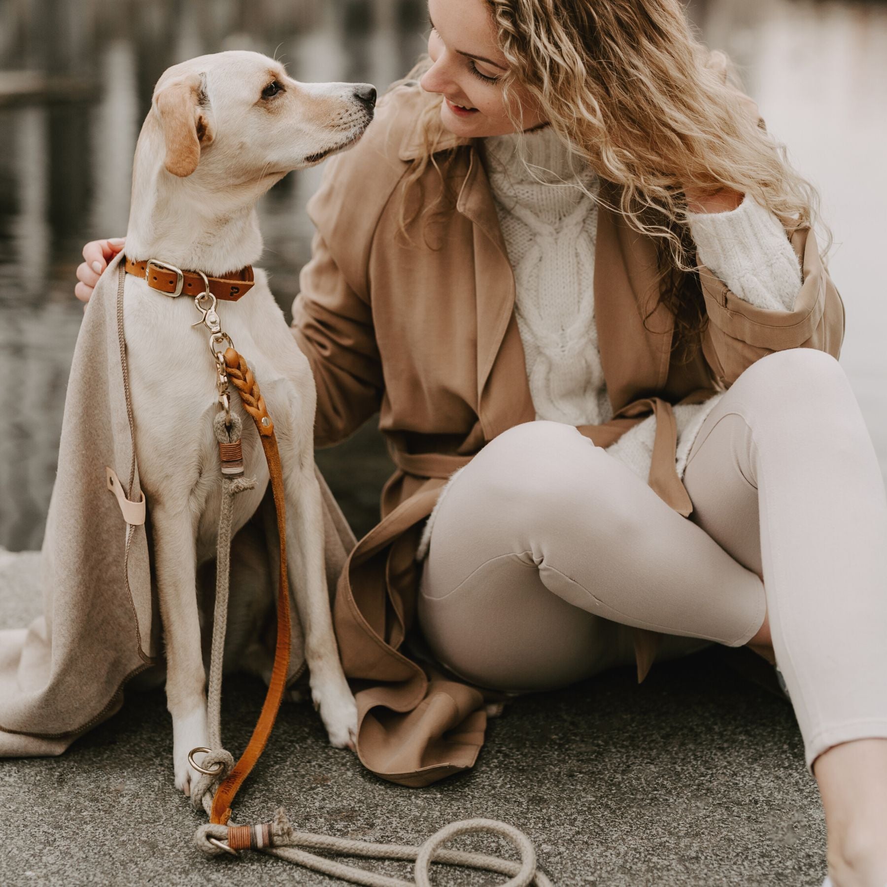 Set | Halsband & Leine 'Earthy'