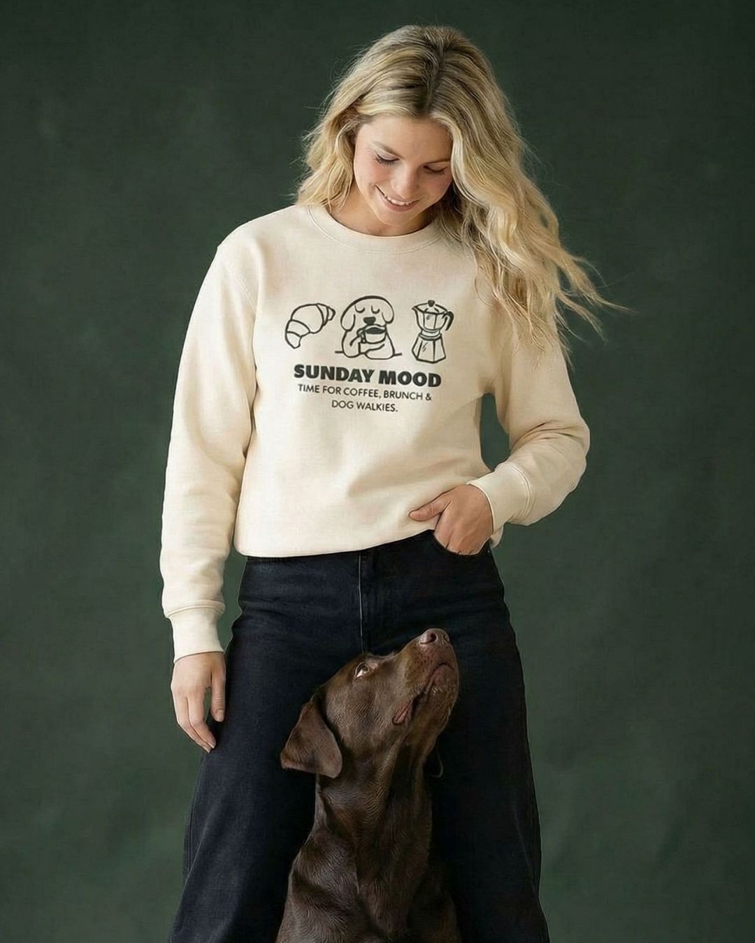 Limited | Organic Sweatshirt 'sunday mood'