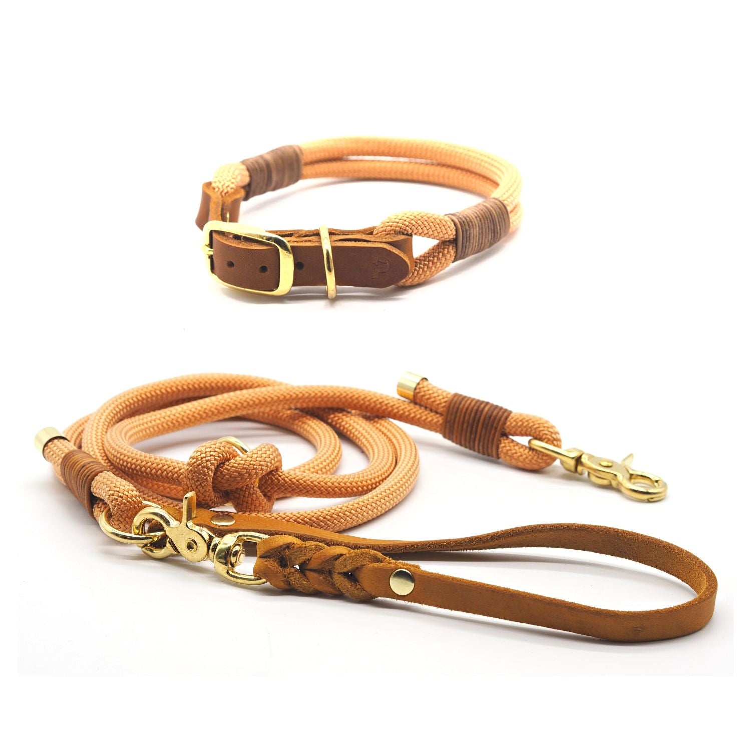 Set | Halsband & Leine 'Honey'