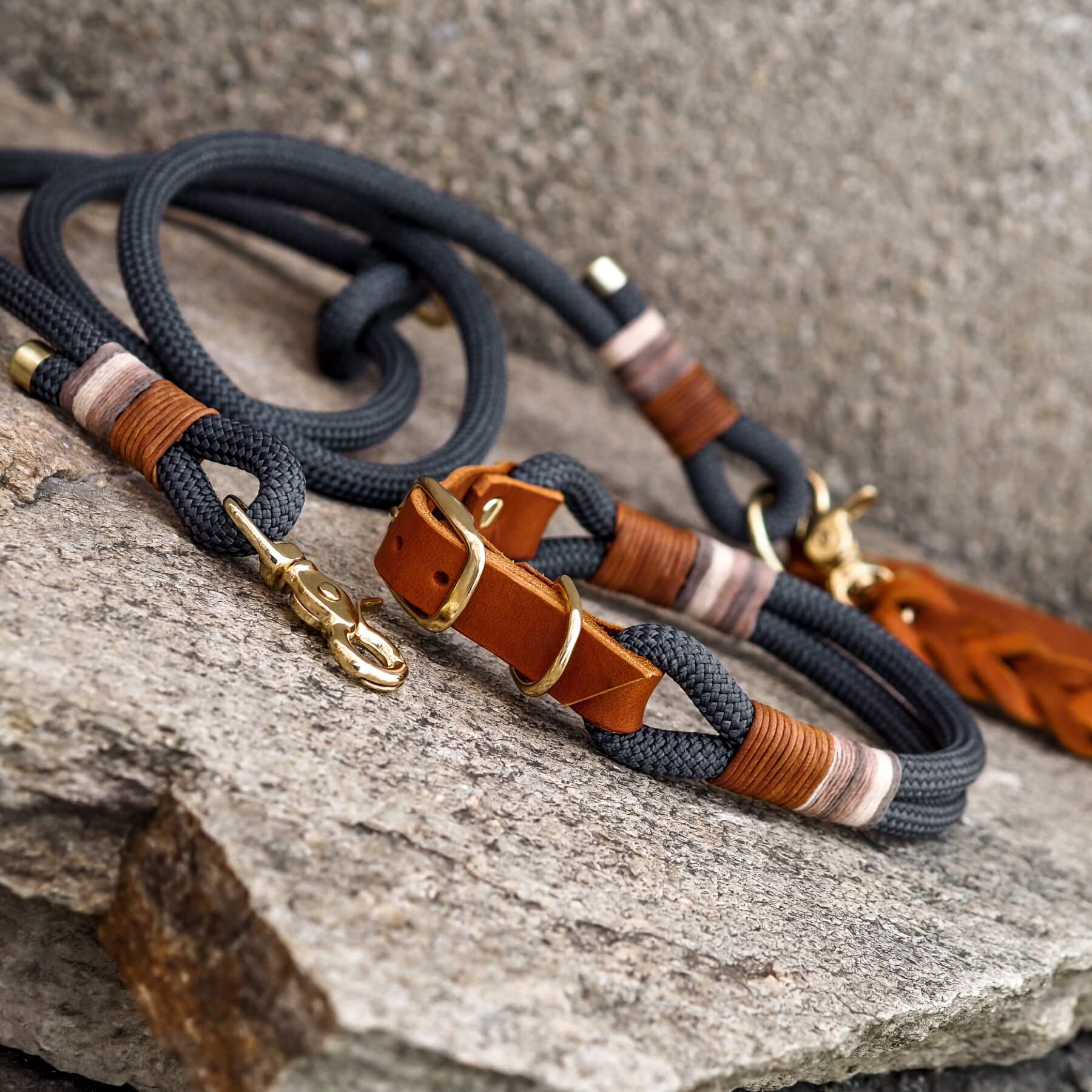 Set | Halsband & Leine 'Vienna'