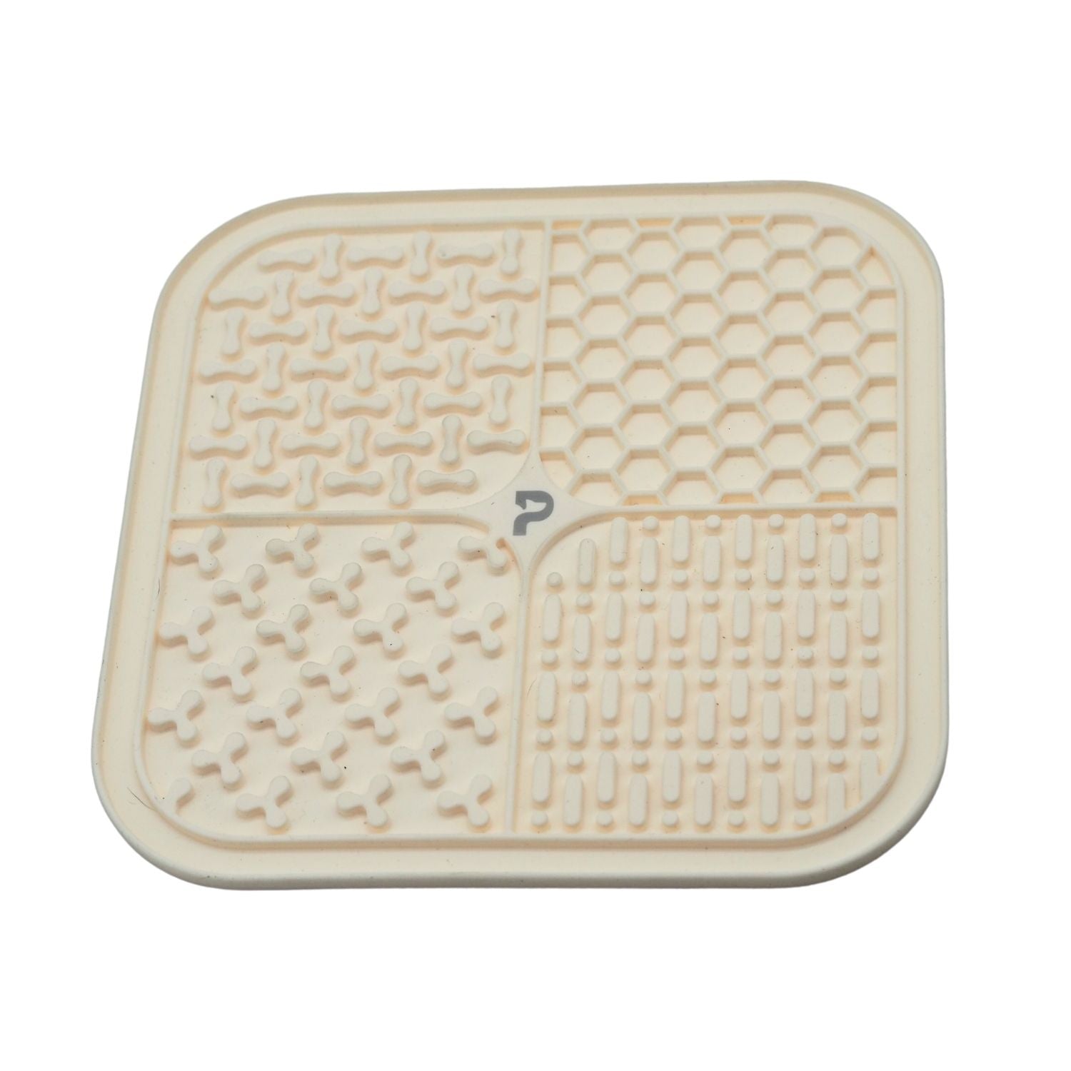 Schleckmatte für Hunde | Beige
