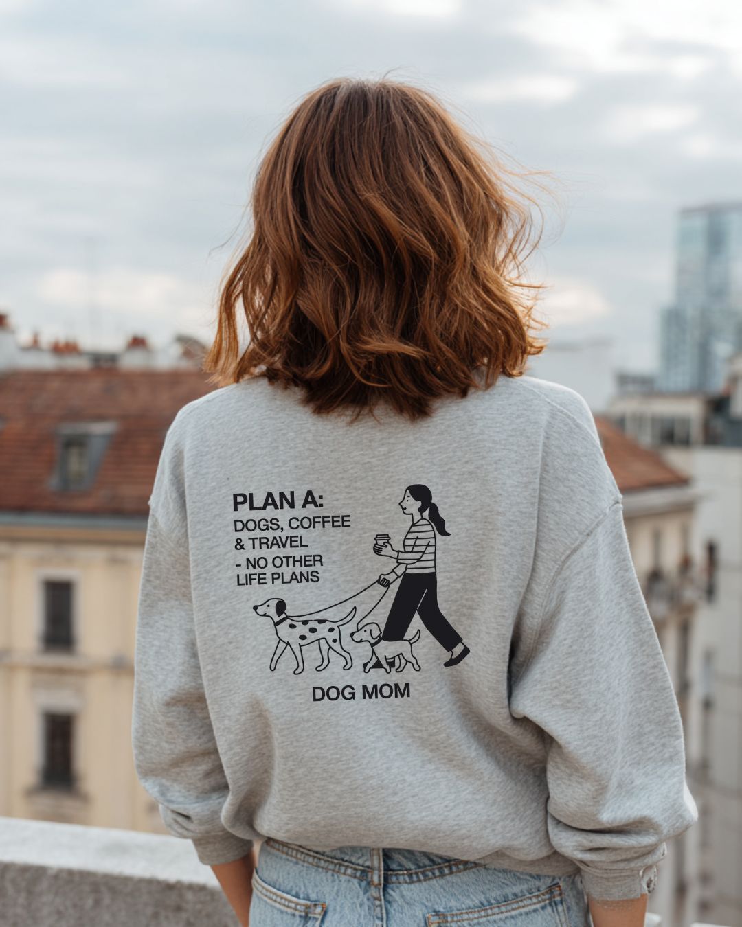 Limited | Organic Sweatshirt 'no other life plans'