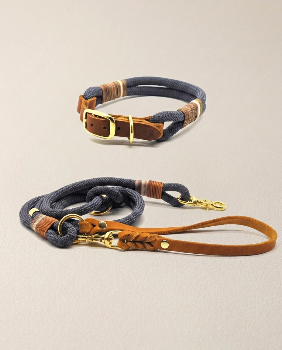Set | Halsband & Leine 'Vienna'