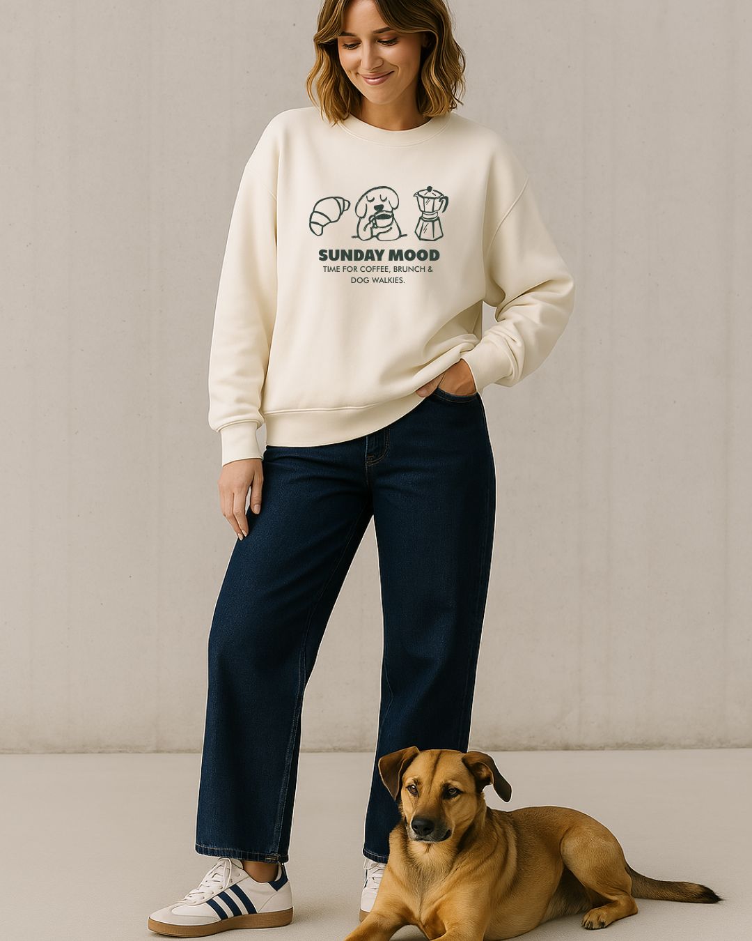 Limited | Organic Sweatshirt 'sunday mood'