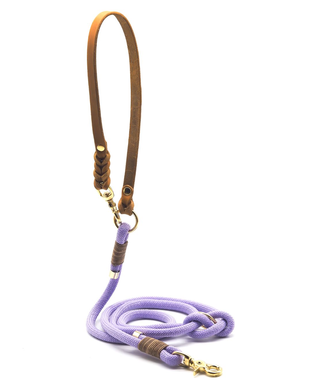 B:Ware | Tauleine 'Lavendel' mit Lederhandschlaufe