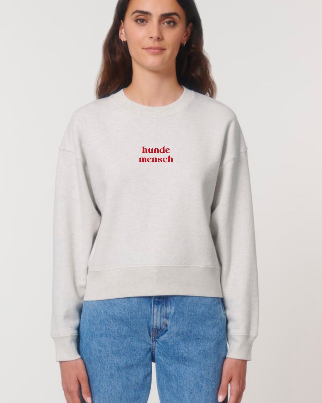Premium Organic Sweatshirt 'Hundemensch'